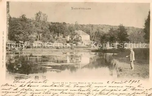 AK / Ansichtskarte Badonviller Etang de la Haute Meule et Nablotte Badonviller