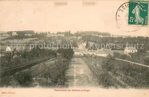 AK / Ansichtskarte Villiers sur Orge Panorama Villiers sur Orge