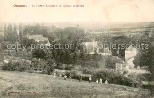 AK / Ansichtskarte Ouanne Le Chateau Lamotte et le Chateau de Miniere Ouanne