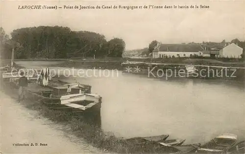 AK / Ansichtskarte Laroche_Yonne Point de Jonctiondu Canal de Bourgogne et de lYonne dans le bassin de la Seine 