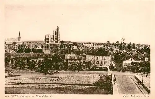 AK / Ansichtskarte Sens_89 Vue generale 