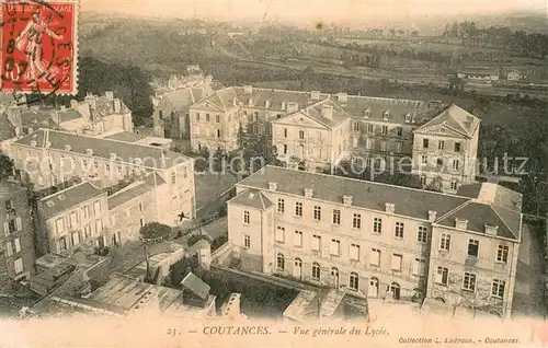 AK / Ansichtskarte Coutances Vue generale du Lycee Coutances