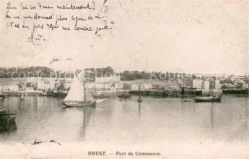 AK / Ansichtskarte Brest_29 Port de Commerce 