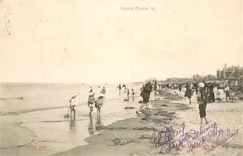 AK / Ansichtskarte Berck Plage La plage Berck Plage