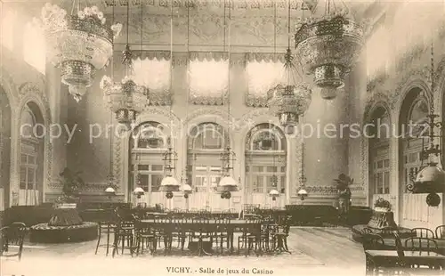 AK / Ansichtskarte Vichy_Allier Salle de jeux du Casino Vichy Allier