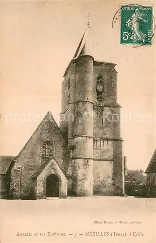 AK / Ansichtskarte Mezilles Eglise Mezilles