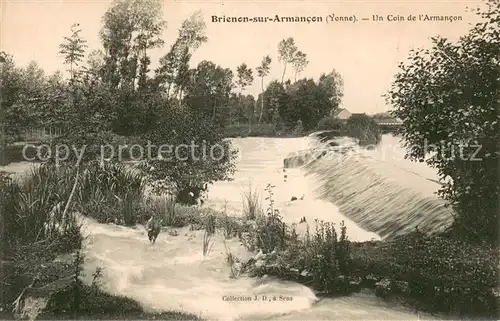 AK / Ansichtskarte Brienon sur Armancon_Bourgogne Un Coin de l Armancon Brienon sur Armancon