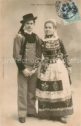 AK / Ansichtskarte Quimper Maries de Quimper Quimper