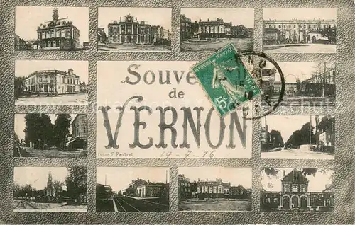 AK / Ansichtskarte Vernon_Eure Vues d ensembles Vernon Eure