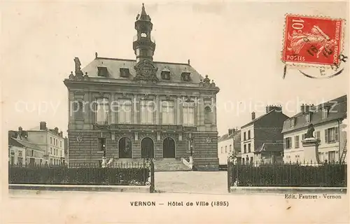 AK / Ansichtskarte Vernon_Eure Hotel de Ville Vernon Eure
