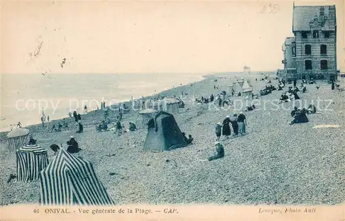 AK / Ansichtskarte Onival_sur_Mer Vue generale de la Plage Onival_sur_Mer