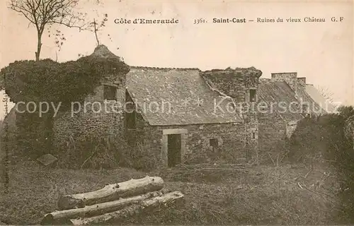 AK / Ansichtskarte Saint Cast le Guildo Ruines du vieux Chateau Saint Cast le Guildo