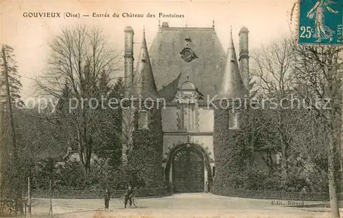 AK / Ansichtskarte Gouvieux Entree du Chateau des Fontaines Gouvieux