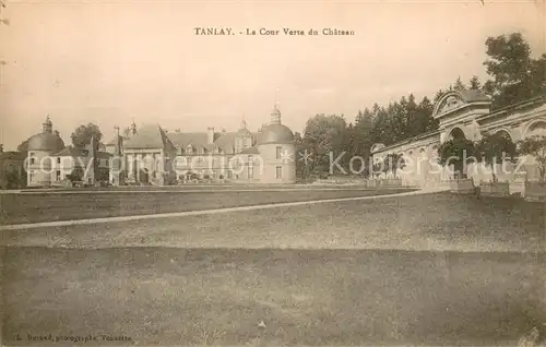 AK / Ansichtskarte Tanlay La Cour Verte du Chateau Tanlay