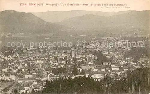 AK / Ansichtskarte Remiremont_Vosges Vue generale Vueprise du Fort du Parmont Remiremont Vosges