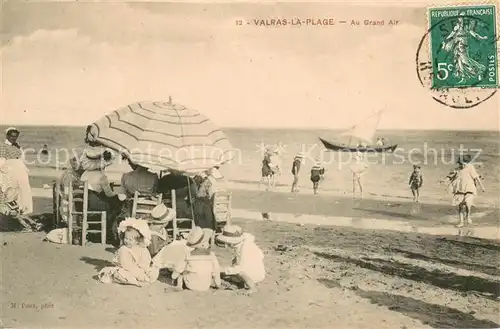 AK / Ansichtskarte Valras Plage Au Grand Air Valras Plage