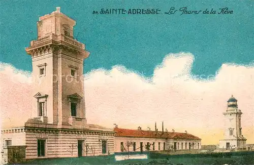 AK / Ansichtskarte Sainte Adresse Les Phares de la Heve Sainte Adresse