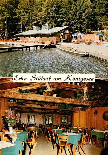 AK / Ansichtskarte K?nigssee Echo St?berl am See 