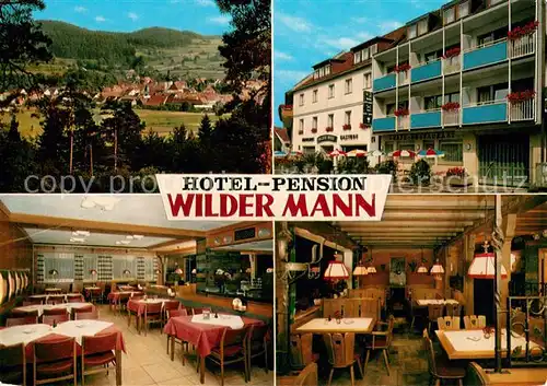 AK / Ansichtskarte K?nigstein_Oberpfalz Hotel Pension Wilder Mann 