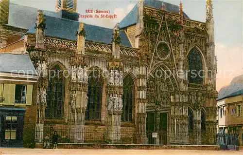 AK / Ansichtskarte Rue_Somme Chapelle du Saint Esprit Rue_Somme