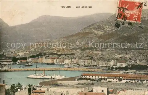 AK / Ansichtskarte Toulon_Var Vue generale Port Cote d Azur Toulon_Var