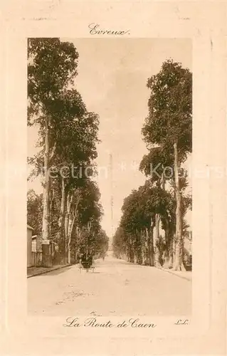 AK / Ansichtskarte Evreux La Route de Caen Evreux