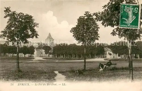 AK / Ansichtskarte Evreux Le Pre du Bel Ebat Evreux