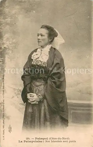 AK / Ansichtskarte Paimpol La Paimpolaise Nos Islandais sont partis Paimpol