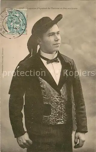 AK / Ansichtskarte Vannes_56 Costume dhomme de Vannes et des environs 