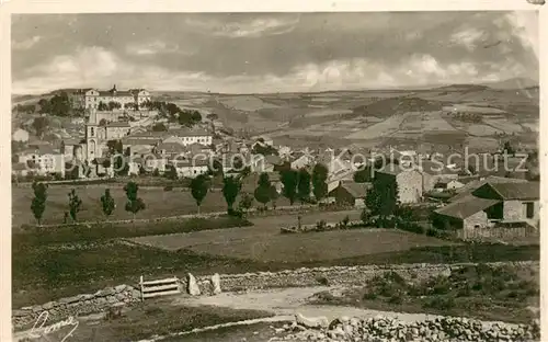 AK / Ansichtskarte Chambon le Chateau Vue generale Sud Ouest Chambon le Chateau