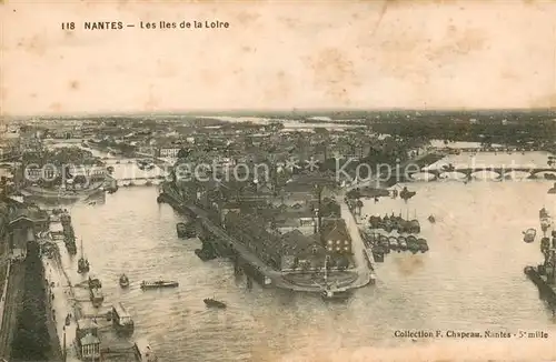 AK / Ansichtskarte Nantes_Loire_Atlantique Les Iles de la Loire Nantes_Loire_Atlantique