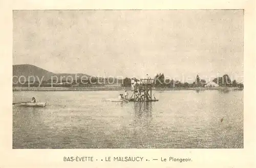 AK / Ansichtskarte Evette Salbert Le Malsaucy Le Plongeoir Evette Salbert