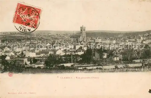 AK / Ansichtskarte Clamecy_Nievre Vue generale Clamecy_Nievre