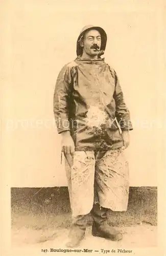 AK / Ansichtskarte Boulogne sur Mer_62 Type de pecheur 