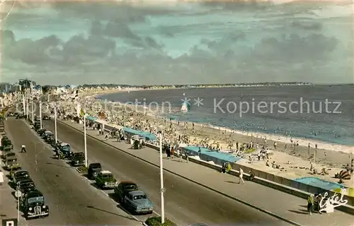 AK / Ansichtskarte La_Baule_sur_Mer Vue generale de la Plage vers Pornichet La_Baule_sur_Mer