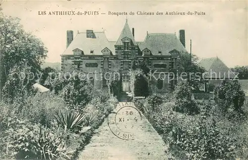 AK / Ansichtskarte Les_Authieux du Puits Bosquets du Chateau des Authieux du Puits Les_Authieux du Puits