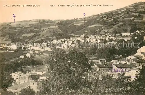 AK / Ansichtskarte Saint Maurice_Clermont Ferrand et Lissac Vue generale Saint Maurice