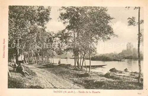 AK / Ansichtskarte Bayon Bords de la Moselle Bayon