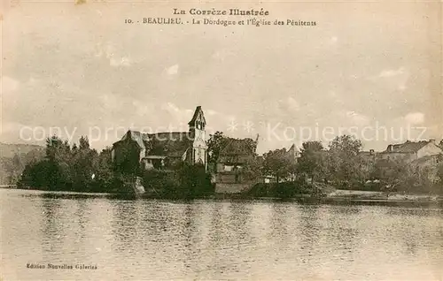 AK / Ansichtskarte Beaulieu_Dordogne Eglise des Penitents Beaulieu Dordogne