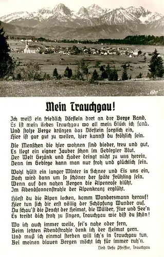 AK / Ansichtskarte Trauchgau Panorama Trauchgau