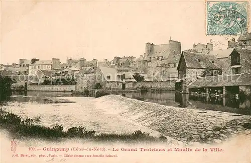 AK / Ansichtskarte Guingamp_22 Grand Trotrieux et moulin de la ville 