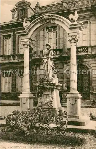 AK / Ansichtskarte Bonsecours_76 Le Monument aux Morts 