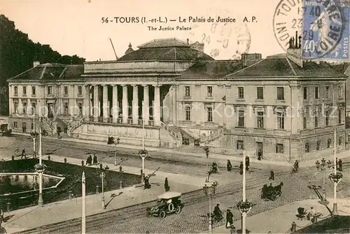 AK / Ansichtskarte Tours_Indre et Loire Le Palais de Justice Tours Indre et Loire