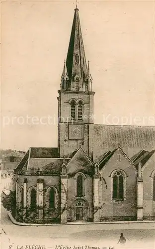 AK / Ansichtskarte La_Fleche Eglise Saint Thomas La_Fleche