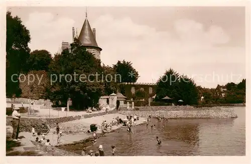 AK / Ansichtskarte Pornic La Plage du Chateau Pornic