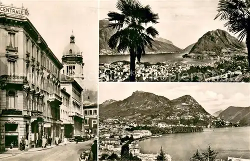 Lugano_Lago_di_Lugano Motiv Zentrum Panorama Luganer See Lugano_Lago_di_Lugano