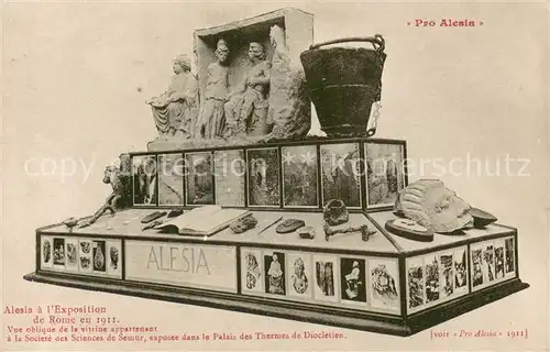 Alesia(Roman War)_Alise Sainte Reine Alesia a l Exposition de Rome en 1911 