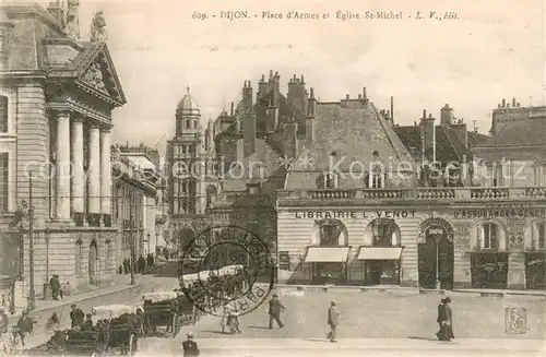 Dijon_21 Place d Armes Eglise Saint Michel 