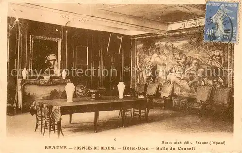 Beaune_21 Hospices de Beaune Hotel Dieu Salle du Conseil 