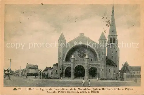 Dijon_21 Eglise du Sacre Coeur de la Maladiere Architecte Julien Barbier 
